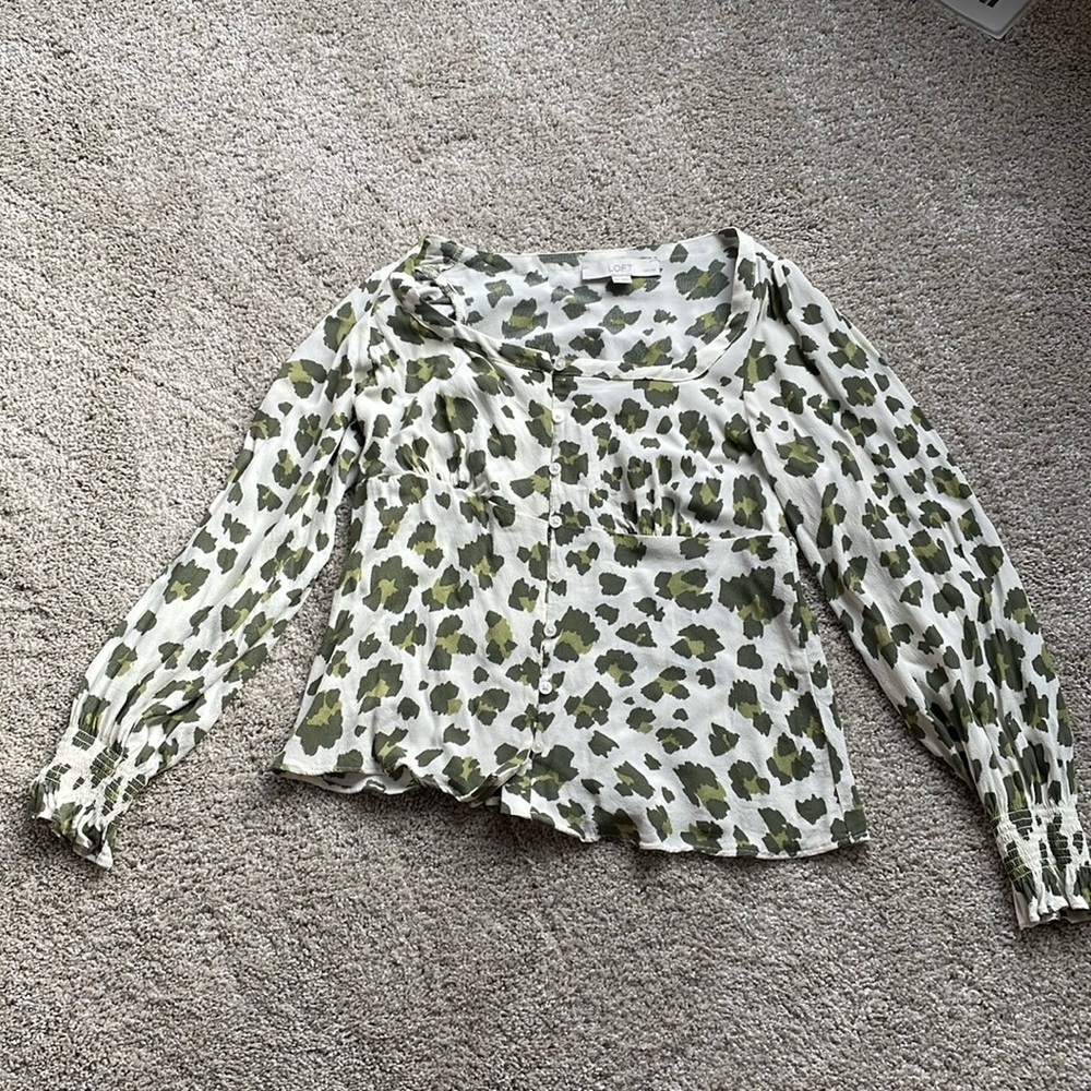 Loft Petites Blouse